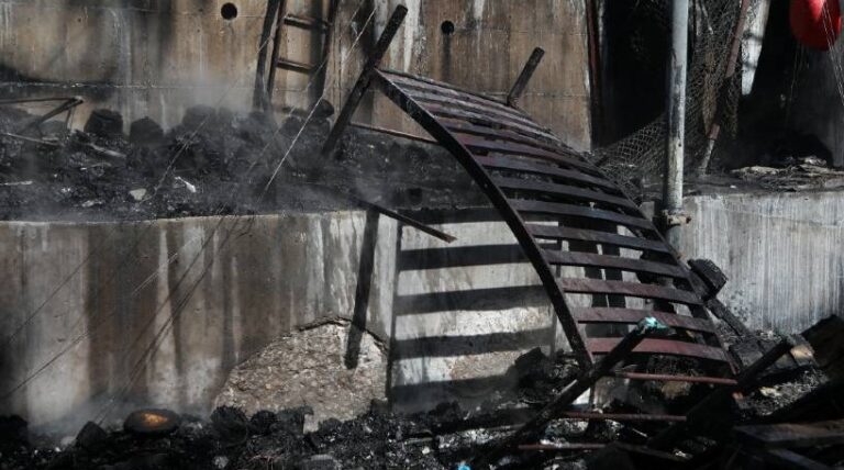 Five Arrests for Fire in Moria Greek Migrant Camp